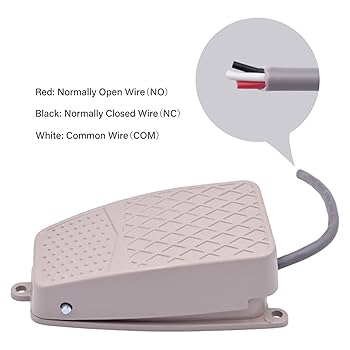 【新品】Switch Vol.23No.2(2005February) NORJIN 2 Pack Foot Switch, 10A 250VAC Nonslip Momentary Foot